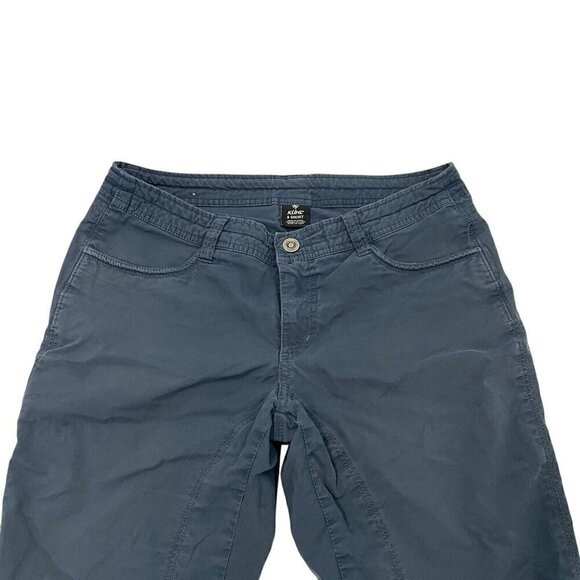 KUHL Nylon Blend Outdoor Hiking Active Pants Blue Women's size 8 Short - Picture 2 of 9